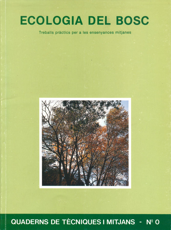 Ecologia del bosc, de ISERN | portada del libro