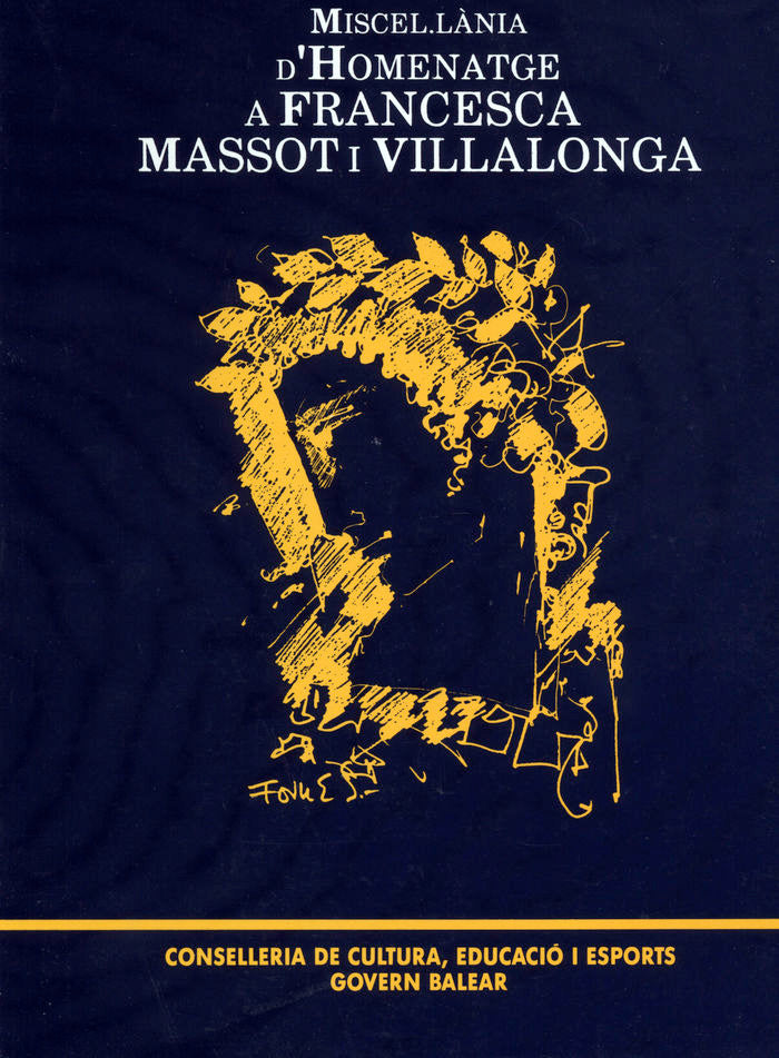 Miscel.lània dÆhomenatge a Francesca Massot i Villalonga | portada del libro