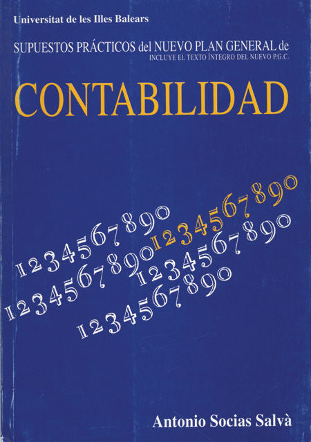 Supuestos prácticos del nuevo Plan General de Contabilidad, de SOCIES SALV· | portada del libro