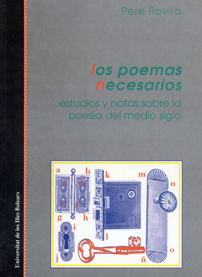Los poemas necesarios., de ROVIRA | portada del libro