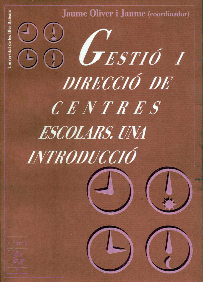 Gestió i direcció de centres escolars., de OLIVER I JAUME | portada del libro