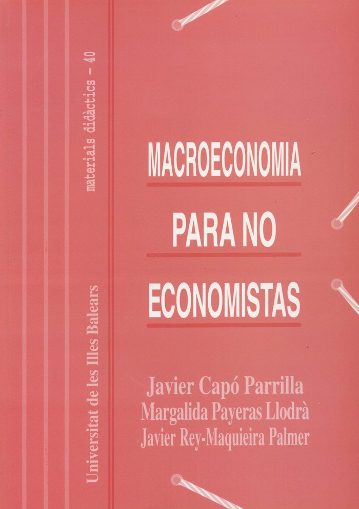 Macroeconom¡a para no economistas, de CAPO PARRILLA | portada del libro