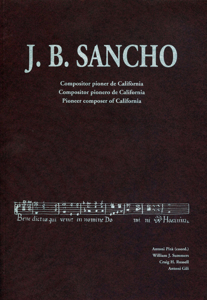 J. B.Sancho, de Summers, William J. | portada del libro