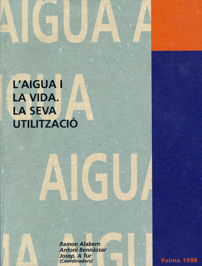 L'AIGUA I LA VIDA | portada del libro