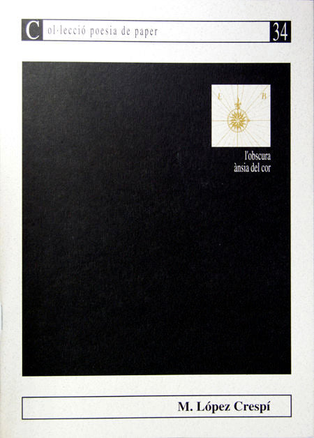 L¿obscura ànsia del cor, de López Crespí | portada del libro