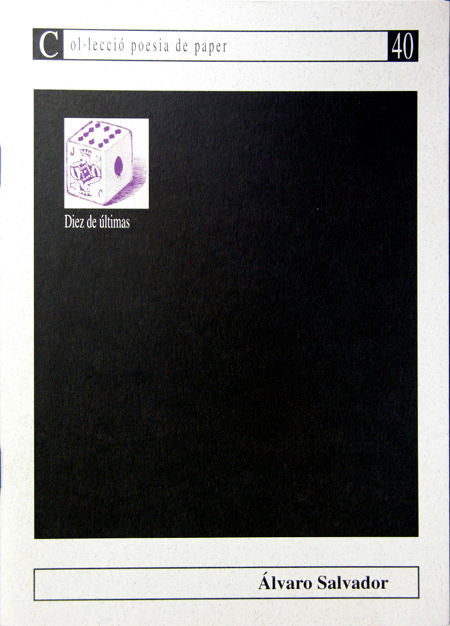 Diez de últimas, de Salvador | portada del libro