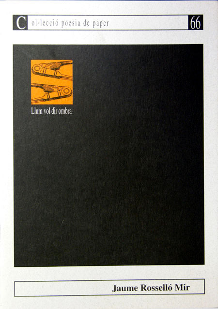 Llum vol dir ombra, de Rosselló Mir | portada del libro