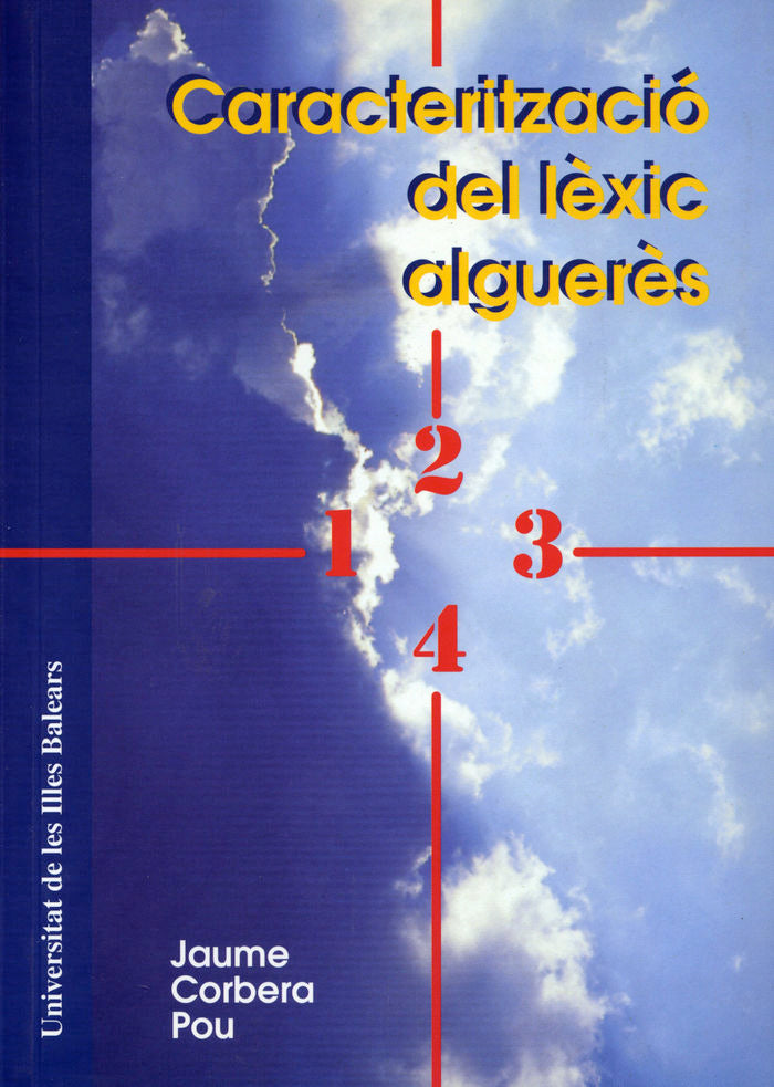 Caracterització del lèxic alguerès, de Corbera Pou | portada del libro