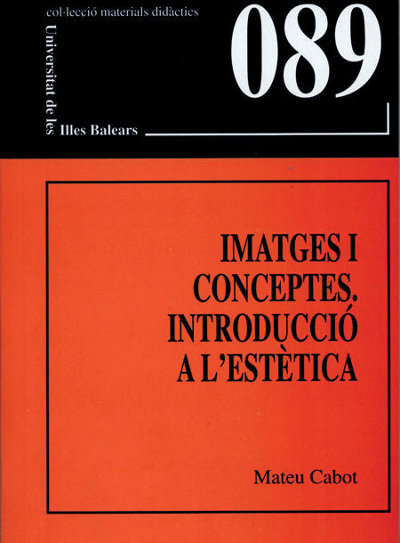 Imatges i conceptes. Introducció a l'estètica, de Cabot Ramis | portada del libro