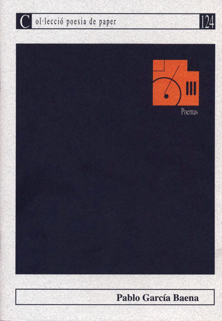 Poemas de Pablo García Baena, de García Baena | portada del libro