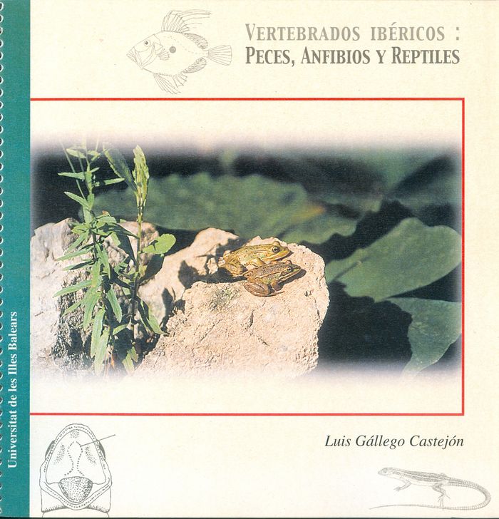VERTEBRADOS IBERICOS, de GALLEGO CASTEJON | portada del libro