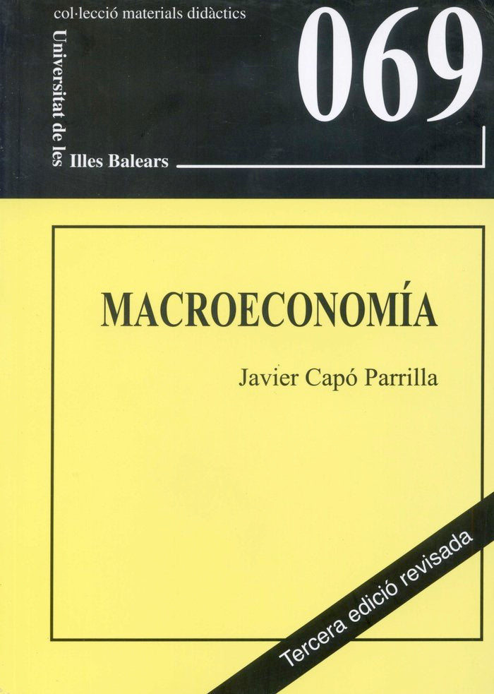 Macroeconomia, de Capó Parrilla | portada del libro