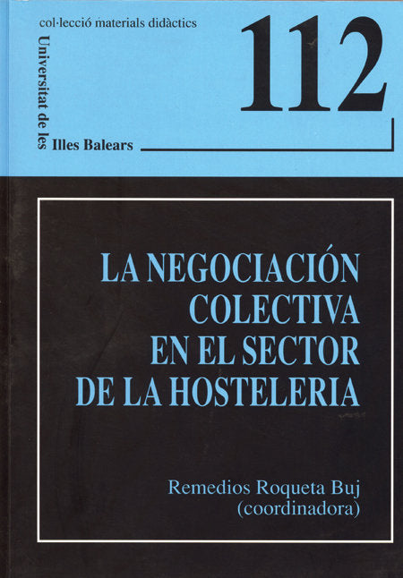 La negociación colectiva en el sector de la hosteler¡a | portada del libro