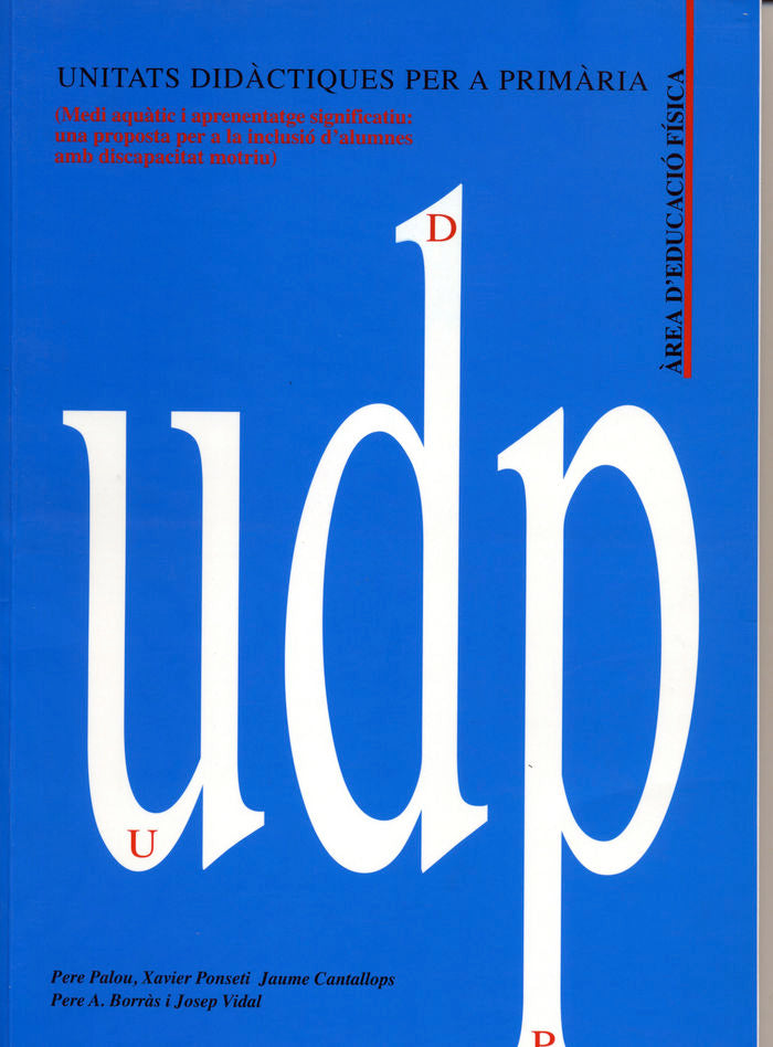 Unitats didàctiques per a primària, de Palou Sampol | portada del libro