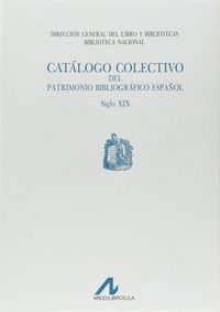 Catálogo colectivo patrimonio bibliográfico español s. XIX: A-Alm, de Dexeus, Mercedes | portada del libro