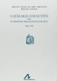 Catálogo colectivo patrimonio bibliográfico español s. XIX: Arc-Az, de Dexeus, Mercedes | portada del libro