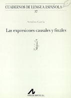 Las expresiones causales y finales (j), de García, Serafina | portada del libro