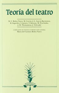 Teoría del teatro, de Bobes Naves, María del Carmen | portada del libro