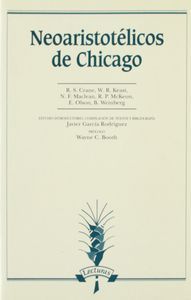Neoaristotélicos de Chicago, de García Rodríguez, Javier | portada del libro