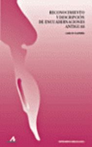 Reconocimiento y descripción de encuadernaciones antiguas, de Clavería, Carlos | portada del libro