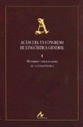 Santiago 2004 Actas del VI Congreso de Lingüística General (4 vols.), de Varios | portada del libro