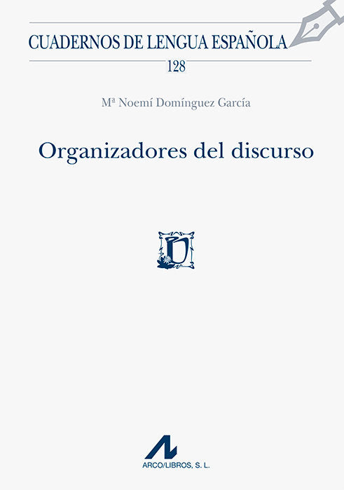 Organizadores del discurso, de Domínguez García, Mª Noemí | portada del libro
