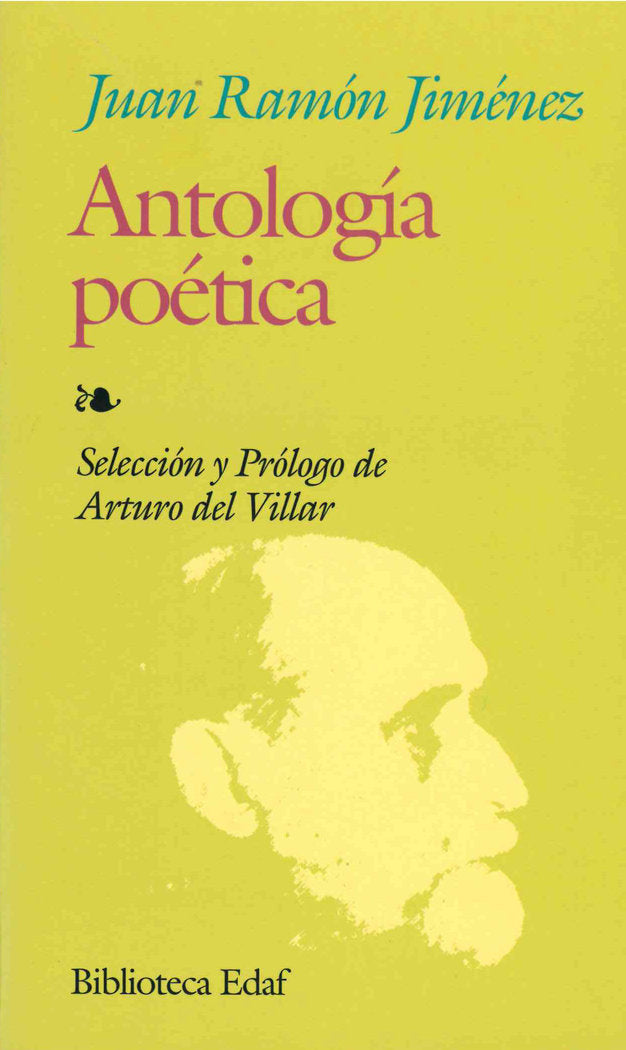 Antología poética, de Jiménez, Juan Ramón | portada del libro