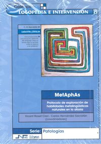 MetAphAs. Protocolo de exploración de habilidades metalingüísticas naturales de la afasia, de VV.AA. | portada del libro