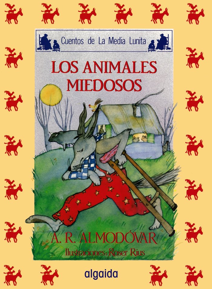 Media lunita nº 13. Los animales miedosos, de Rodríguez Almodóvar, Antonio | portada del libro
