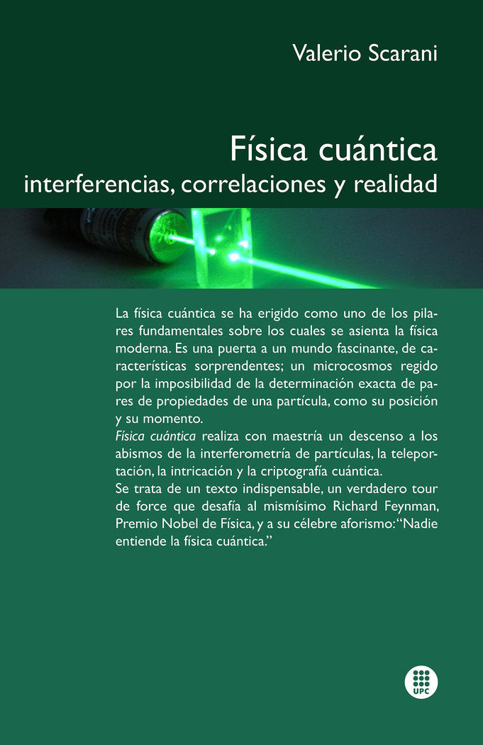 Física quántica, de Scarani | portada del libro