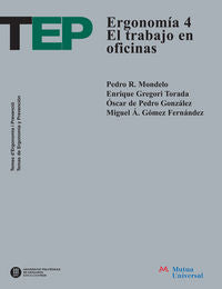 Ergonomía 4, de Mondelo | portada del libro