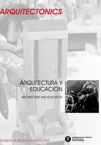 Arquitectura y educación, de Muntañola Thornberg, Josep | portada del libro