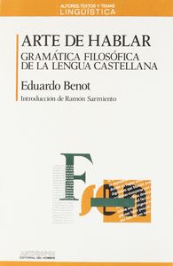 ARTE DE HABLAR, de BENOT | portada del libro