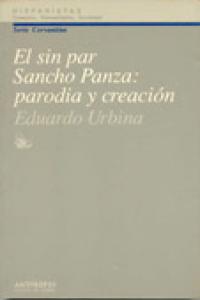 El sin par Sancho Panza, de URBINA | portada del libro