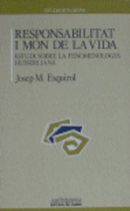 RESPONSABILITAT I MON DE LA VIDA, de ESQUIROL | portada del libro