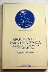 ARGUMENTOS PARA UNA EPOCA, de MAESTRE | portada del libro