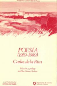 Poes¡a (1959-1989), de RICA | portada del libro