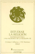 Estudiar la religión, de GOMEZ CAFFARENA | portada del libro