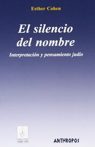 El silencio del nombre, de COHEN | portada del libro