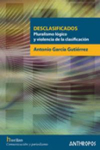DESCLASIFICADOS, de GARCIA GUTIERREZ | portada del libro
