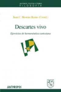 DESCARTES VIVO, de MORENO ROMO | portada del libro