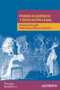 Poder académico y educación legal, de BERGALLI | portada del libro