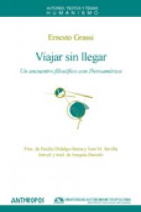 Viajar sin llegar, de GRASSI | portada del libro