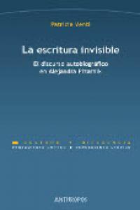 La escritura invisible, de VENTI | portada del libro