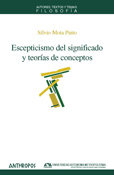 Escepticismo del significado y teor¡as de conceptos, de MOTA PINTO | portada del libro