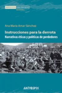 Instrucciones para la derrota, de AMAR SANCHEZ | portada del libro
