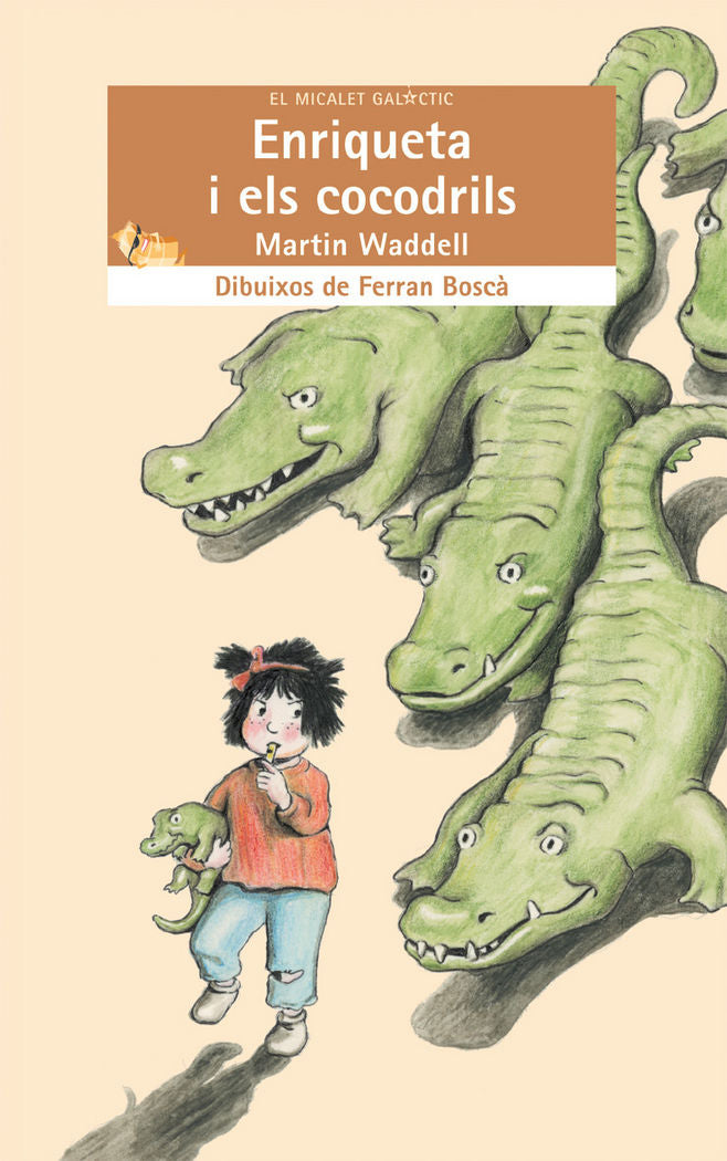 Enriqueta i els cocodrils, de Waddell, Martin | portada del libro