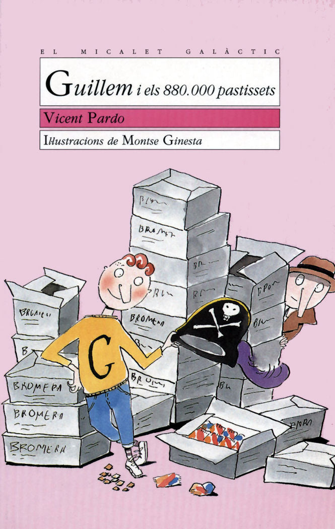 Guillem i els 880.000 pastissets, de Pardo Peris | portada del libro