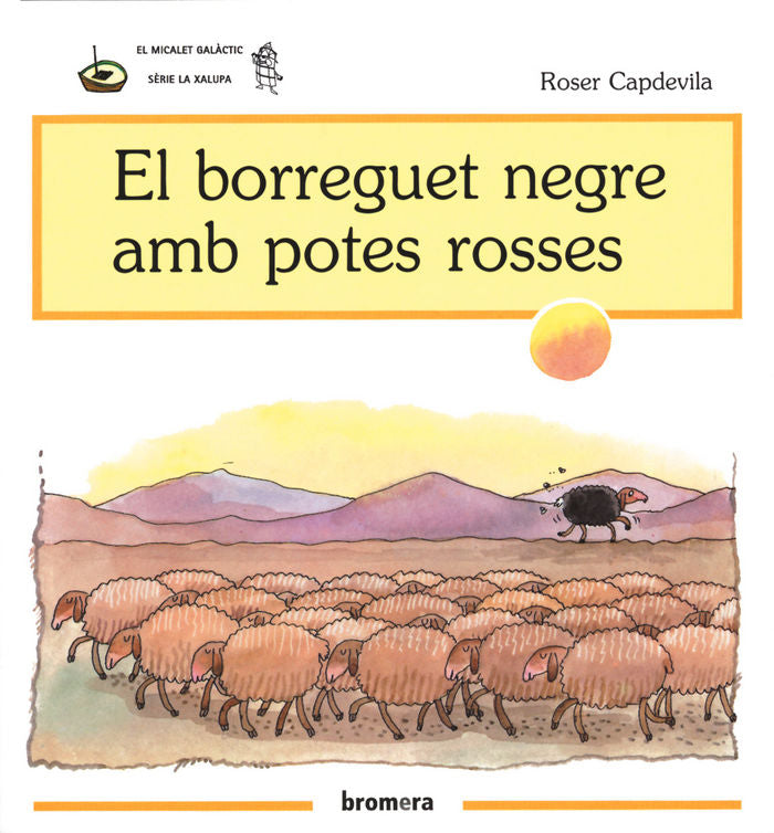 El borreguet negre amb potes rosses, de Capdevila | portada del libro