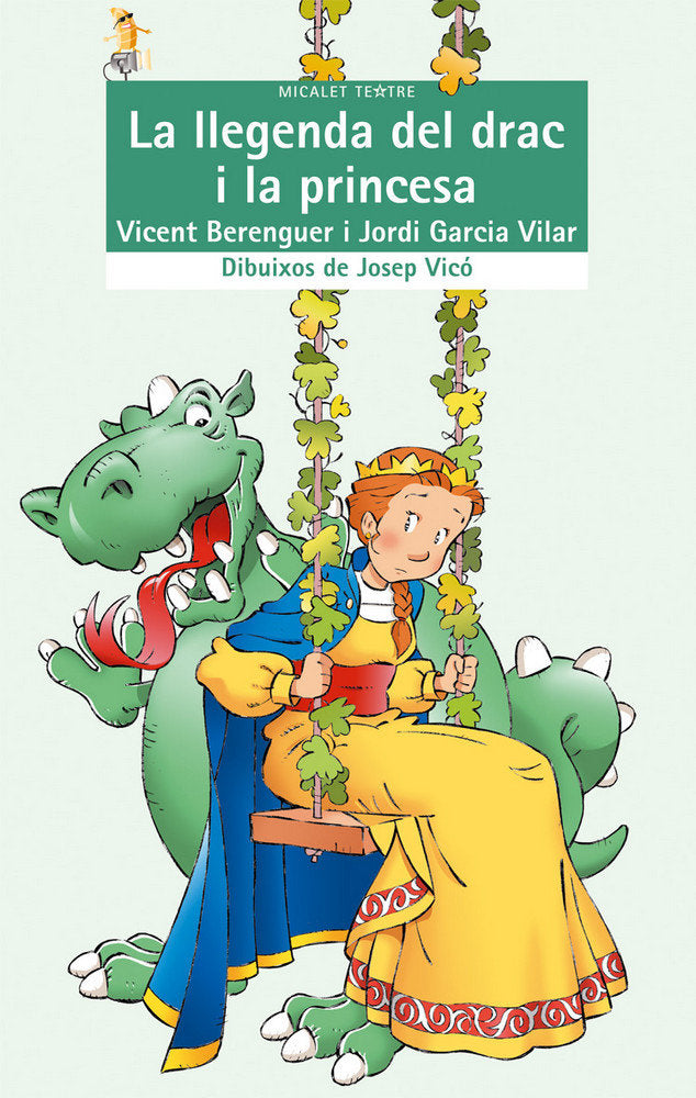 La llegenda del drac i la princesa, de Berenguer Micó, Vicent | portada del libro